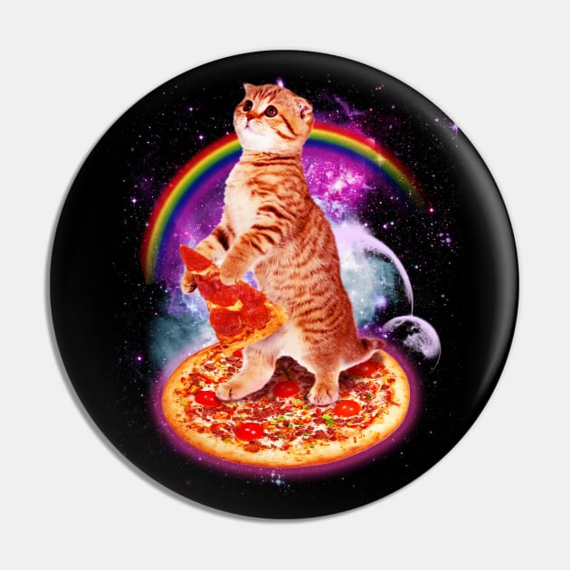 dj cat - space cat - cat pizza - cute cats 3 ring binder, Zazzle