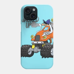 Jacked Up 4x4 Truck Phone Case