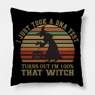 I Just Took A DNA Test Turns Out I'm 100% That Witch Pillow