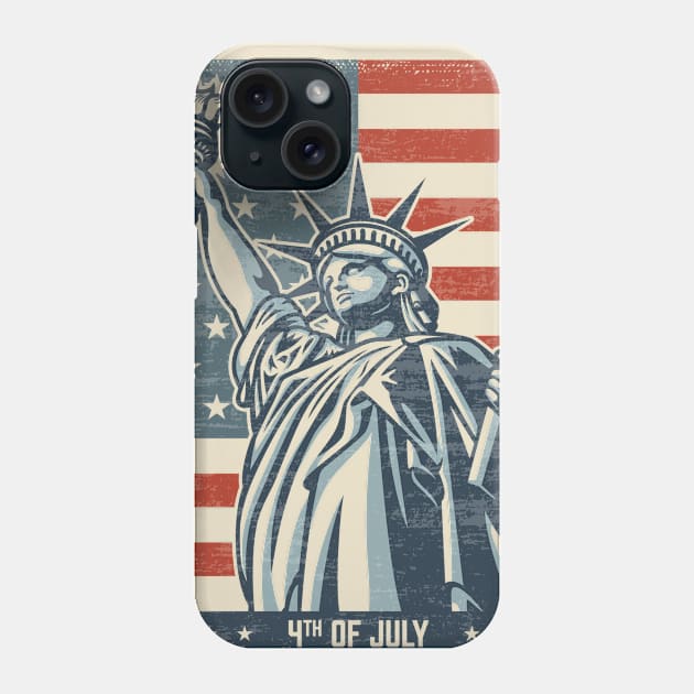 4th July - US Independence Phone Case by kani