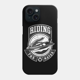 Riding The Water Phone Case