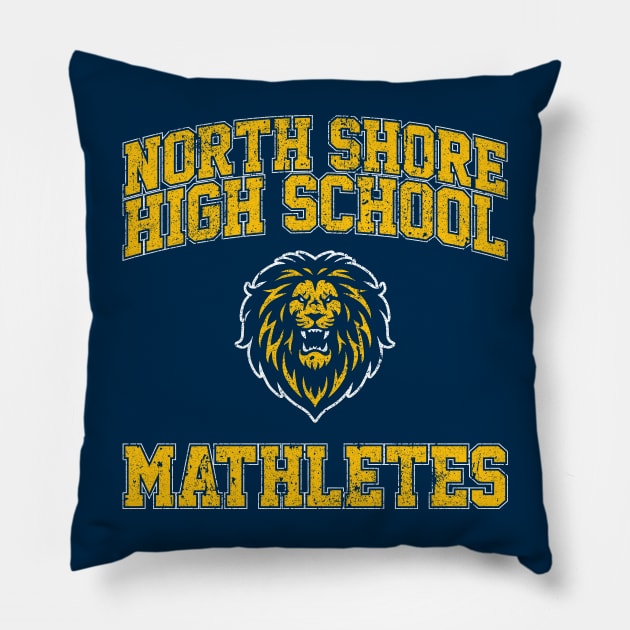 North Shore Mathletes Pillow by huckblade