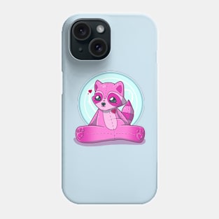 Valentine's Raccoon Phone Case