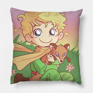 Little Prince and fox Pillow