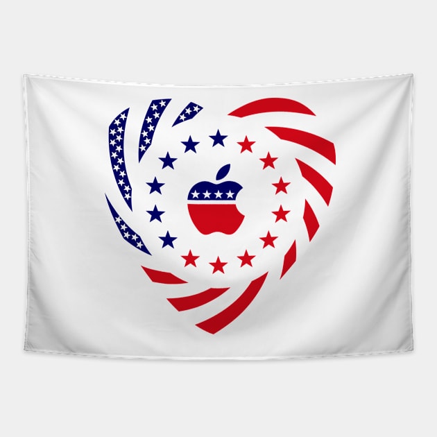 iMurican Patriot Flag Series (Heart) Tapestry by Village Values