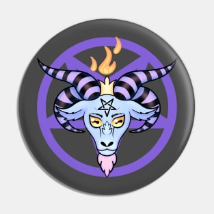 Baphomet (pastel goth) Pin