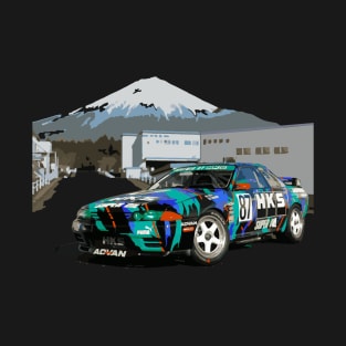 Skyline R32 GT-R HKS Japan Mt. Fuji GTR JGTC ZERO-R T-Shirt