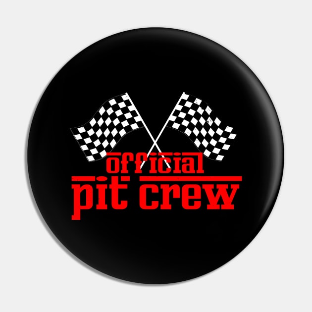 Pit Crew Race Car Party Car Racing Checkered Flag Racing, Tuner Mechanic Car Lover Enthusiast Gift Idea Pin by GraphixbyGD