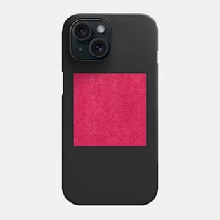 Pink suede Phone Case