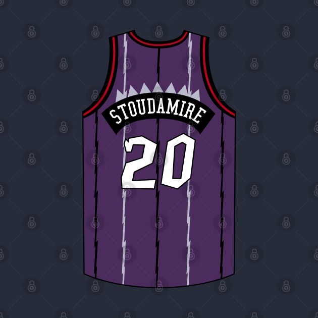 Damon Stoudamire Toronto Jersey Qiangy by qiangdade