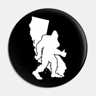 California Bigfoot Pin