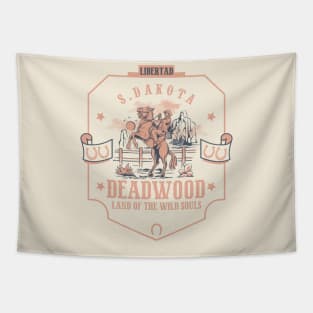 Deadwood south Dakota wild west town Tapestry