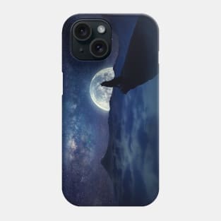 moonlight wolf Phone Case