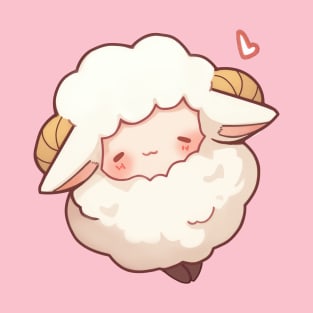 Cute Sheep Love T-Shirt