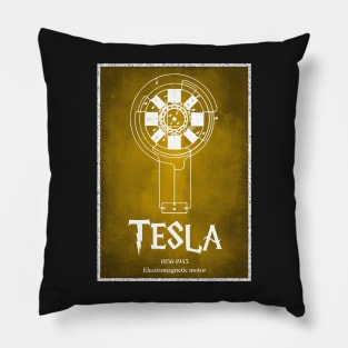 Nikola Tesla Electromagnetic Motor AC Pillow