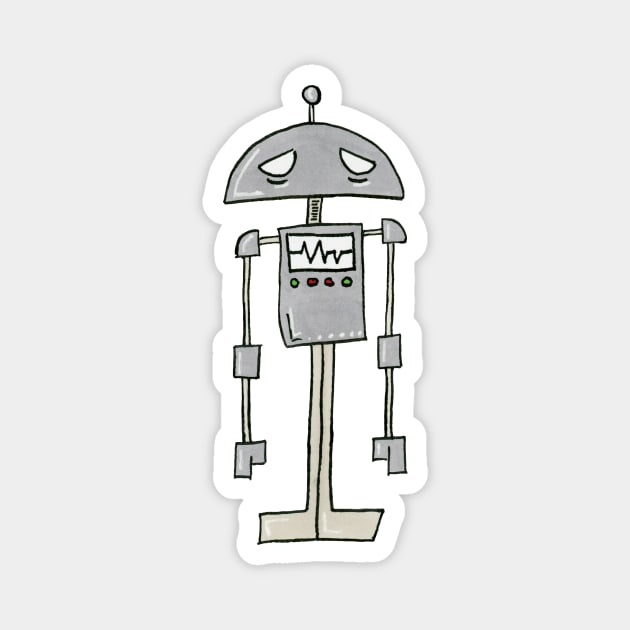 Robot Magnet by CuteBotss