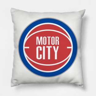 Motor City Basketball Pillow