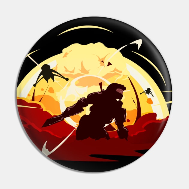 Halo - I always play in legendary v2 Pin by LucioDarkTees