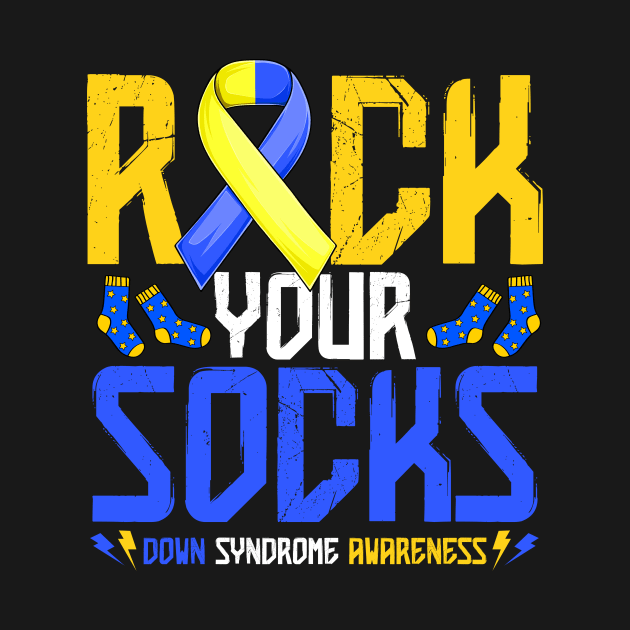 Down Syndrome Awareness Rock Your Socks T21 by peskyrubeus