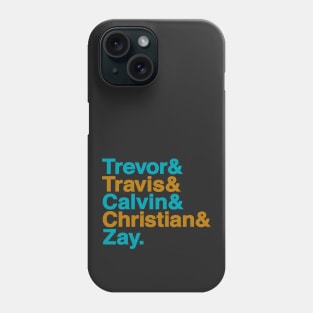 Helvetica Jacksonville Jaguars Players Phone Case