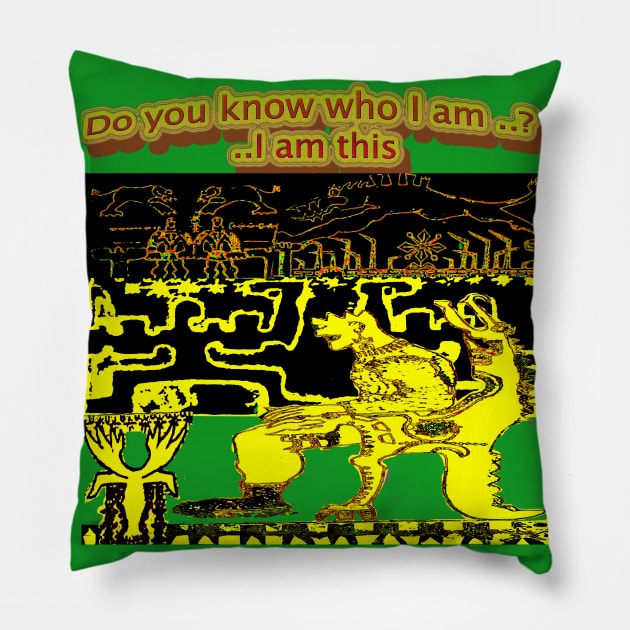 Do you know who I am? Pillow by Prince2019
