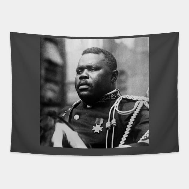 Marcus Garvey | Black History Tapestry by Vizewls