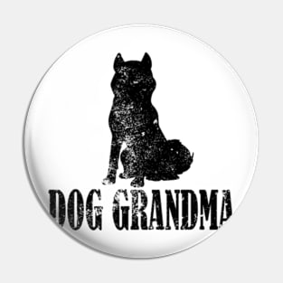 Siberian Husky Dog Grandma Pin