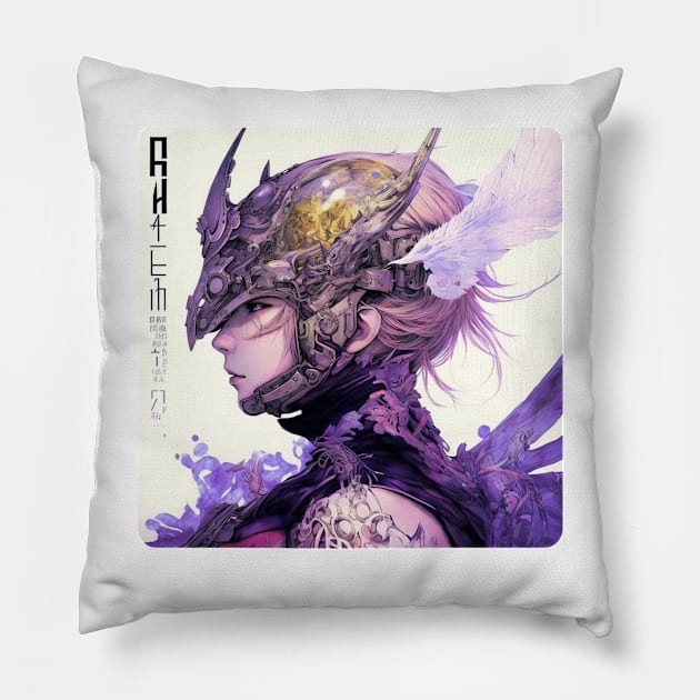 Final Fantasy Virtual Reality V Pillow by michaelkanouse