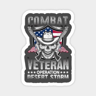 Combat Veterans of Desert Storm T-shirt Magnet