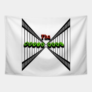 The Movie Reel Channel Perspective Logo Tapestry