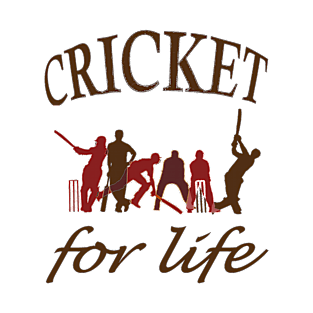 Cricket for life T-Shirt