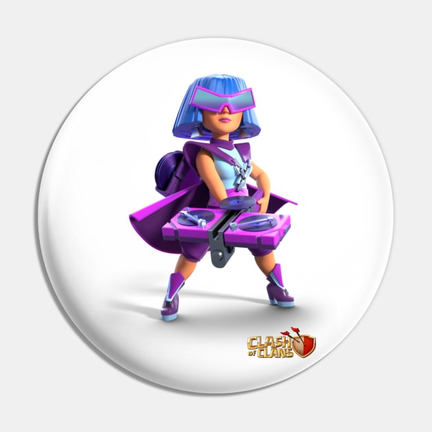 The Party Queen - Clash of Clans Pin by RW Designs