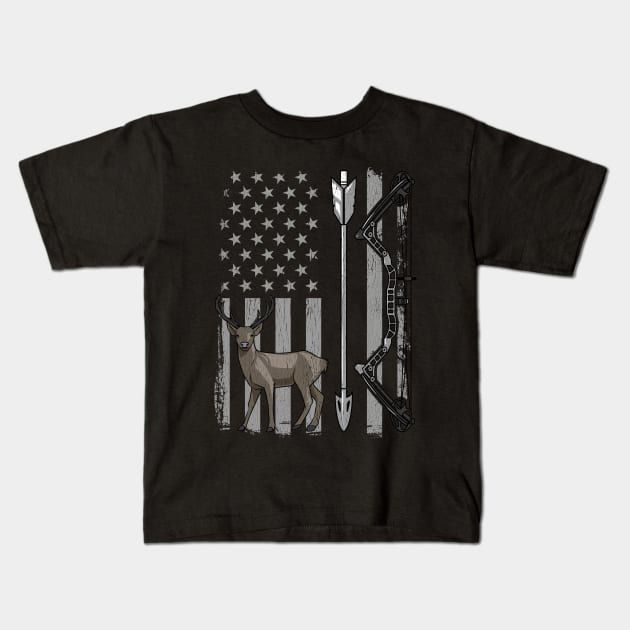 American Deer Hunting Bow Hunter Flag Accessories Gift Shirt American Deer Hunting Bow Hunter Flag Accessories Gift Shirt