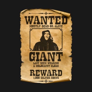 Princess Bride - Wanted Poster - Giant T-Shirt