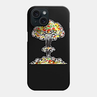 Nuclear Graffiti Explosion Phone Case