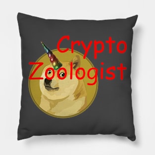 Crypto Zoologist Pillow