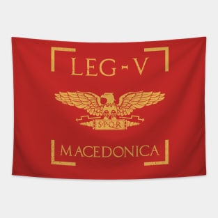 Legio V Macedonica Eagle Emblem Roman Legion Tapestry