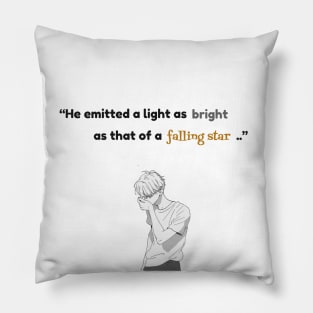 As Bright As A Falling Star Pillow