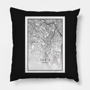 Tokyo City Poster Pillow