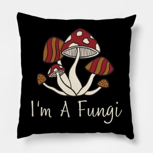 Mushroom Puns Pillow