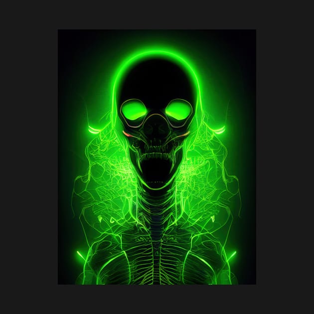 Alien Halloween, neo T-shirt by ComicsFactory