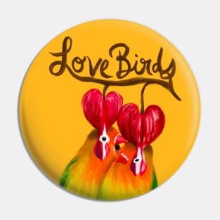 Love Birds Pin