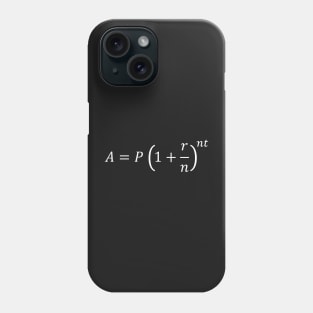 Compound Interest Formula Phone Case