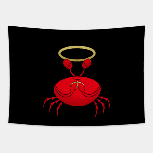 Holy crab Tapestry