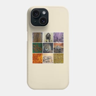 African Animals Art Phone Case