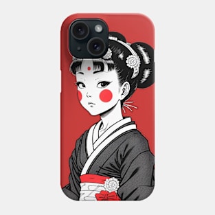 Japanese Girl Phone Case