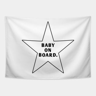 Baby On Board Tapestry