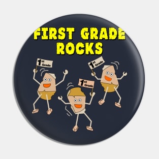 First Grade Rocks Pin