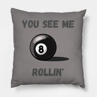 8 Ball Pillow