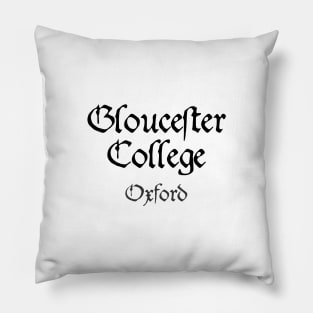 Oxford Gloucester College Medieval University Pillow